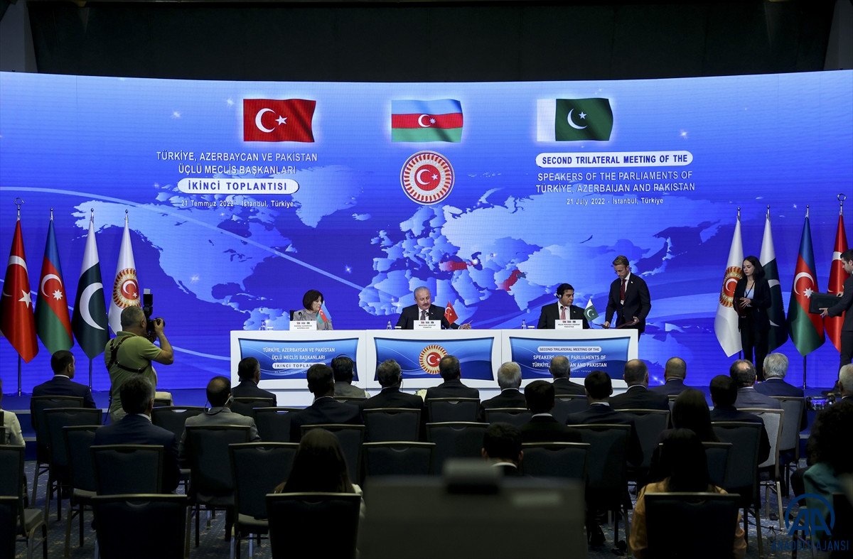 Türkiye, Azerbaycan ve Pakistan parlamento başkanları İstanbul Beyannamesi ni imzaladı #4