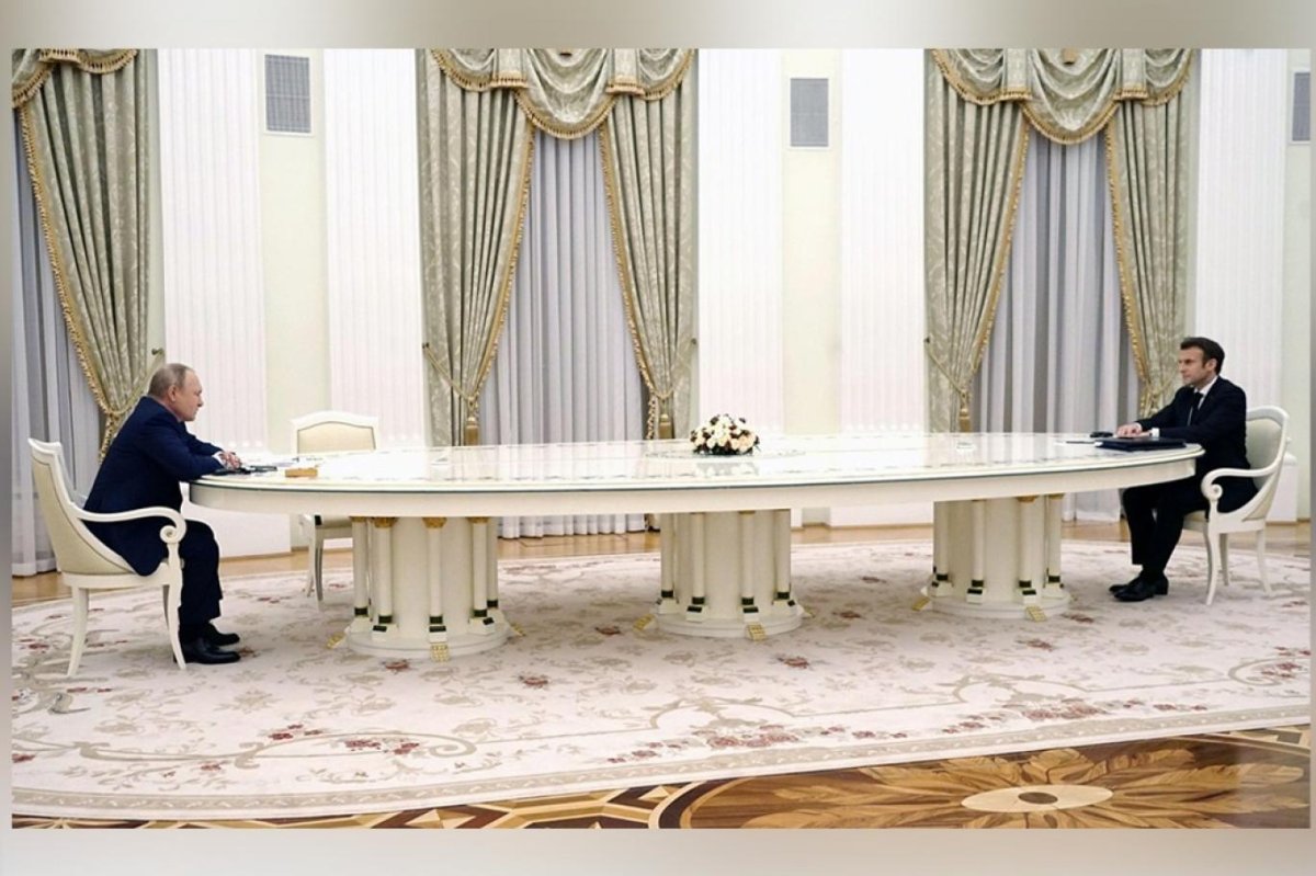 Vladimir Putin, uzun masasını bu sefer kurdurmadı #1