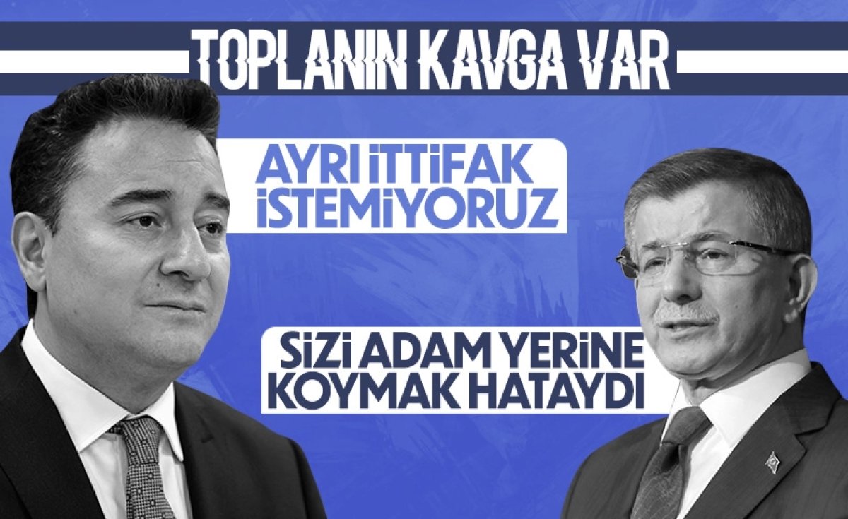 CHP, Babacan ile Davutoğlu nu barıştırdı #3